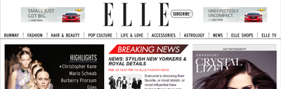 ELLE.com - Website Redesign