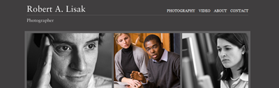 Robert A. Lisak Photographer website